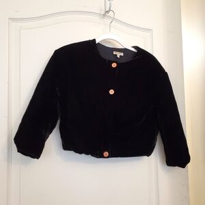 Kenzo kids velour zip up track jacket sz 8